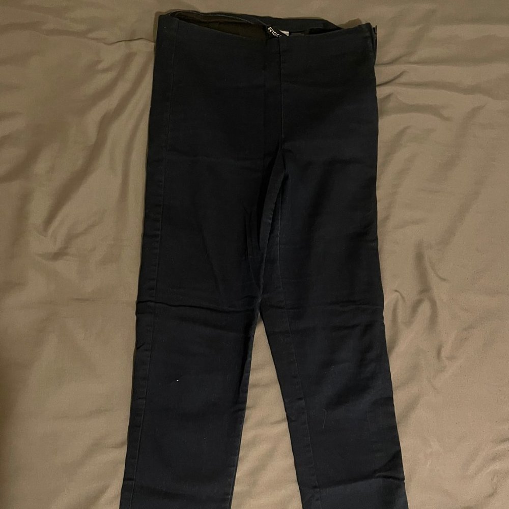 Navy High Waisted H&M Skinny Pants